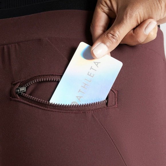 Athleta Venice Pintuck Pant Antique Burgundy - Picture 4 of 11